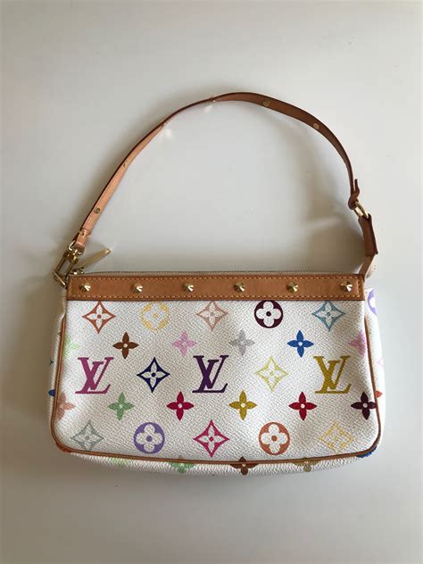 lv multi coloured bag|louis vuitton multi pochette bag.